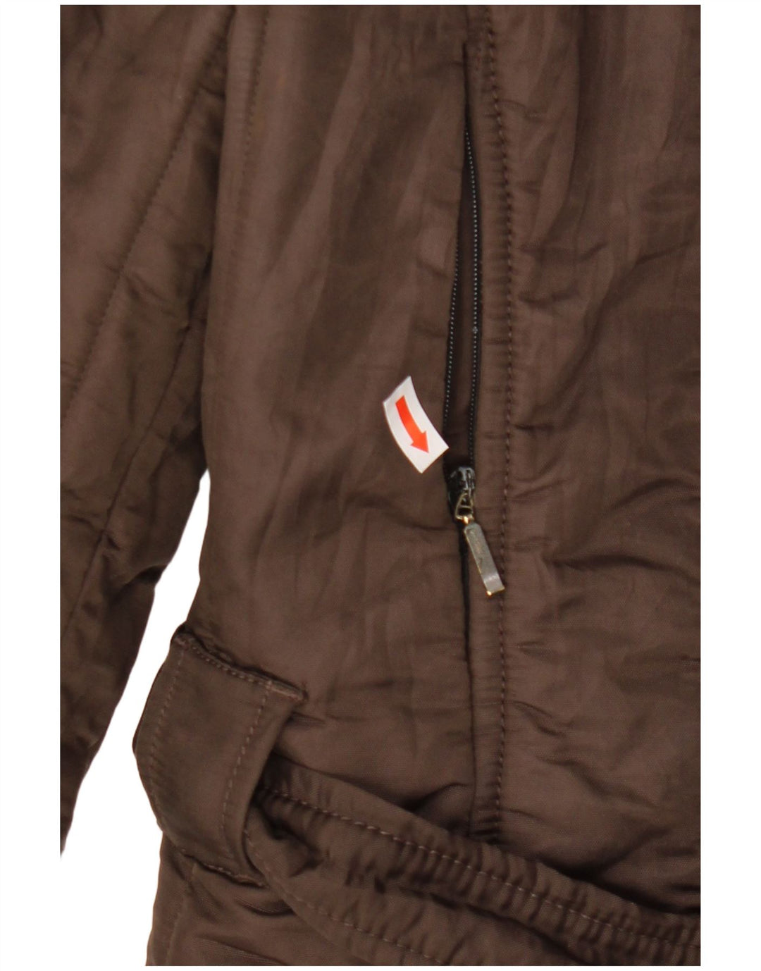 Jachetă căptușită cu glugă pentru femei REFRIGWEAR UK 18 XL maro