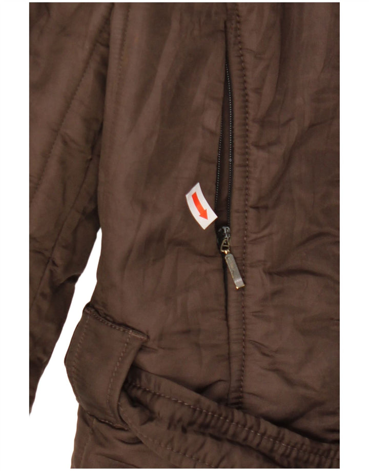 Jachetă căptușită cu glugă pentru femei REFRIGWEAR UK 18 XL maro