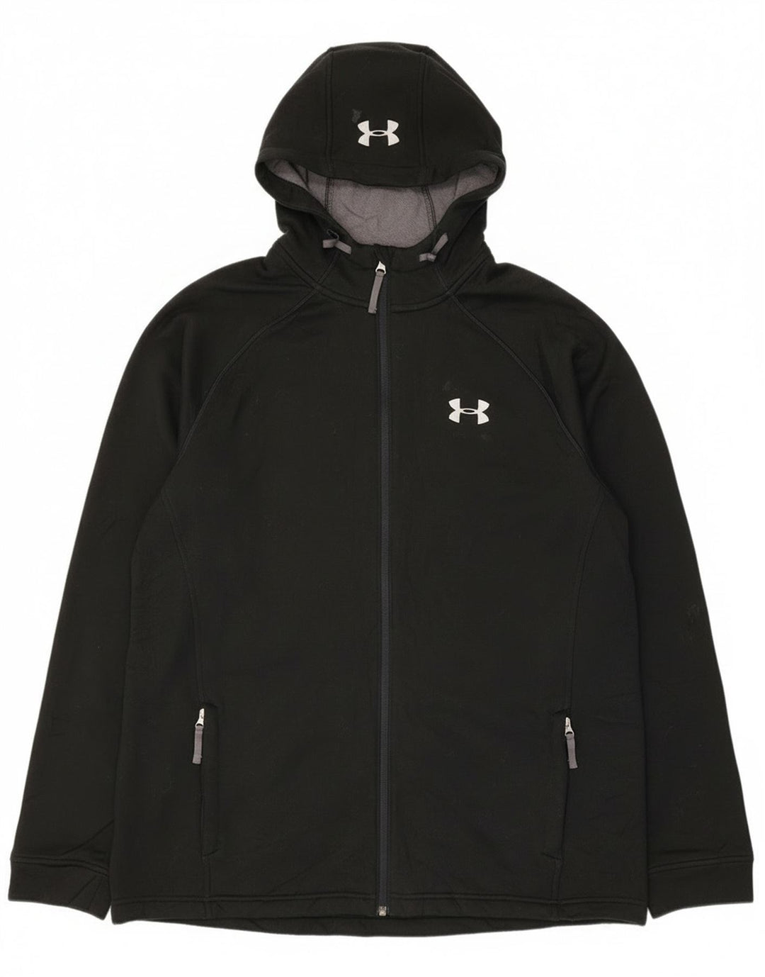 Pulover Under Armour pentru bărbați, cu fermoar, XL, poliester negru