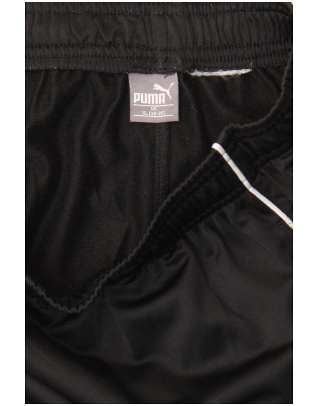 Pantaloni de trening grafic PUMA pentru băieți Pantaloni de jogging 13-14 ani XL Negru