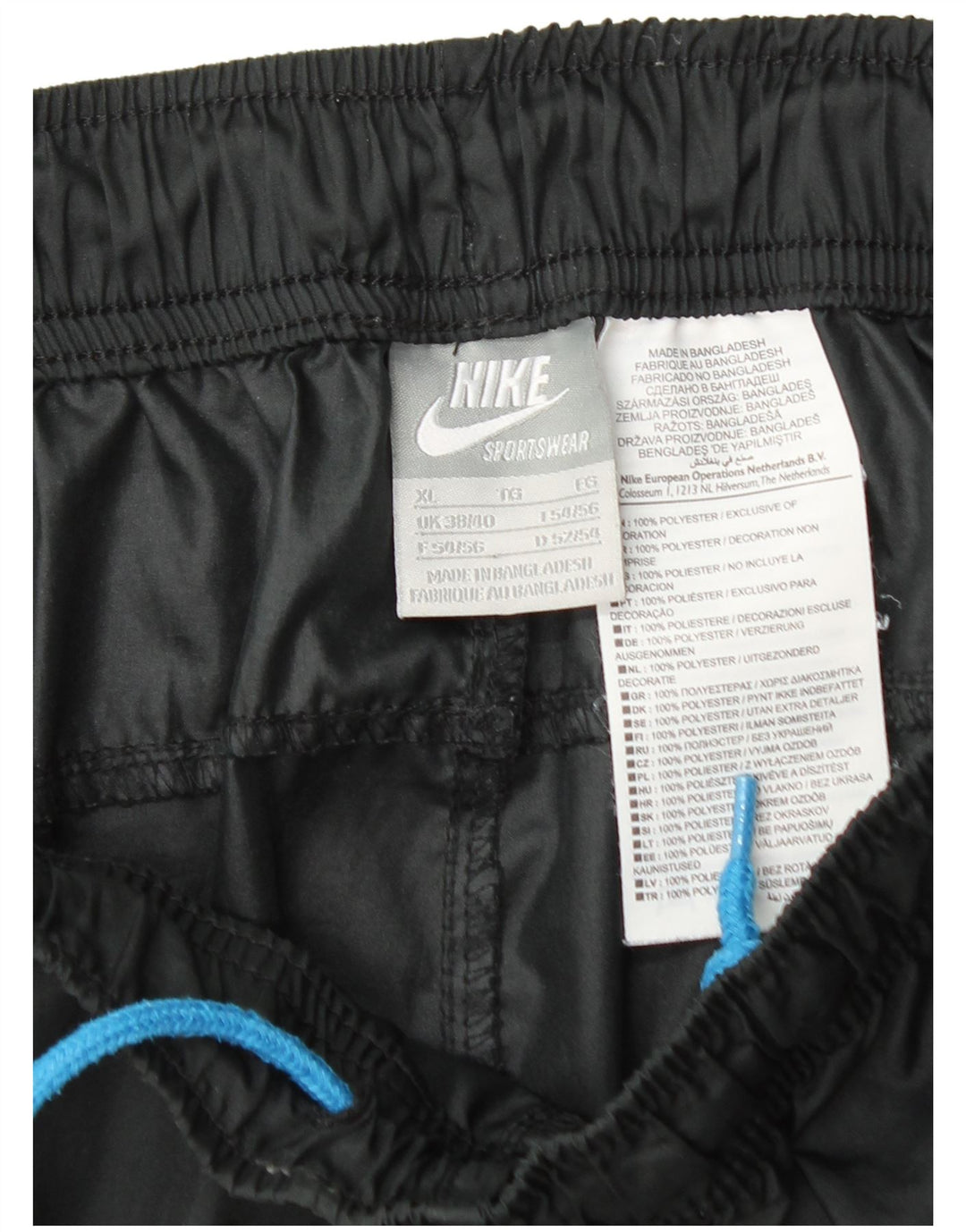 Pantaloni scurți sport Nike pentru bărbați XL, negru, poliester