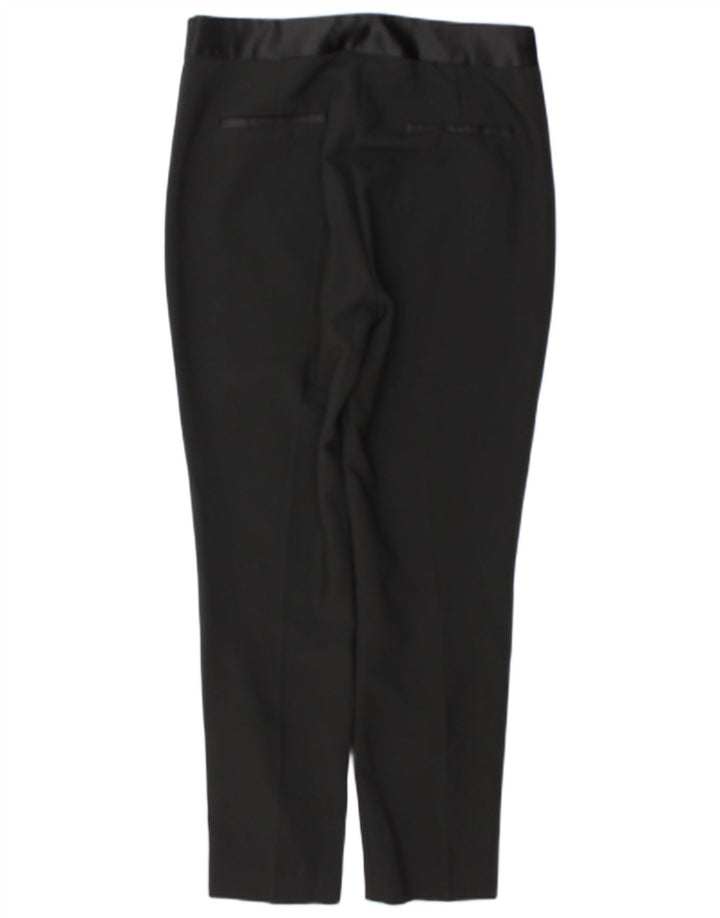 Pantaloni casual slim pentru femei Zara L30 L29 Poliester negru