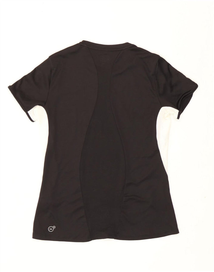Puma Tricou pentru femei Top UK 12 Medium Black Colorblock Poliester