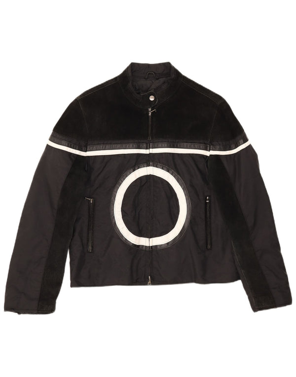 Jachetă pentru femei Les Boulevards Graphic Racer IT 48 XL Negru Colorblock