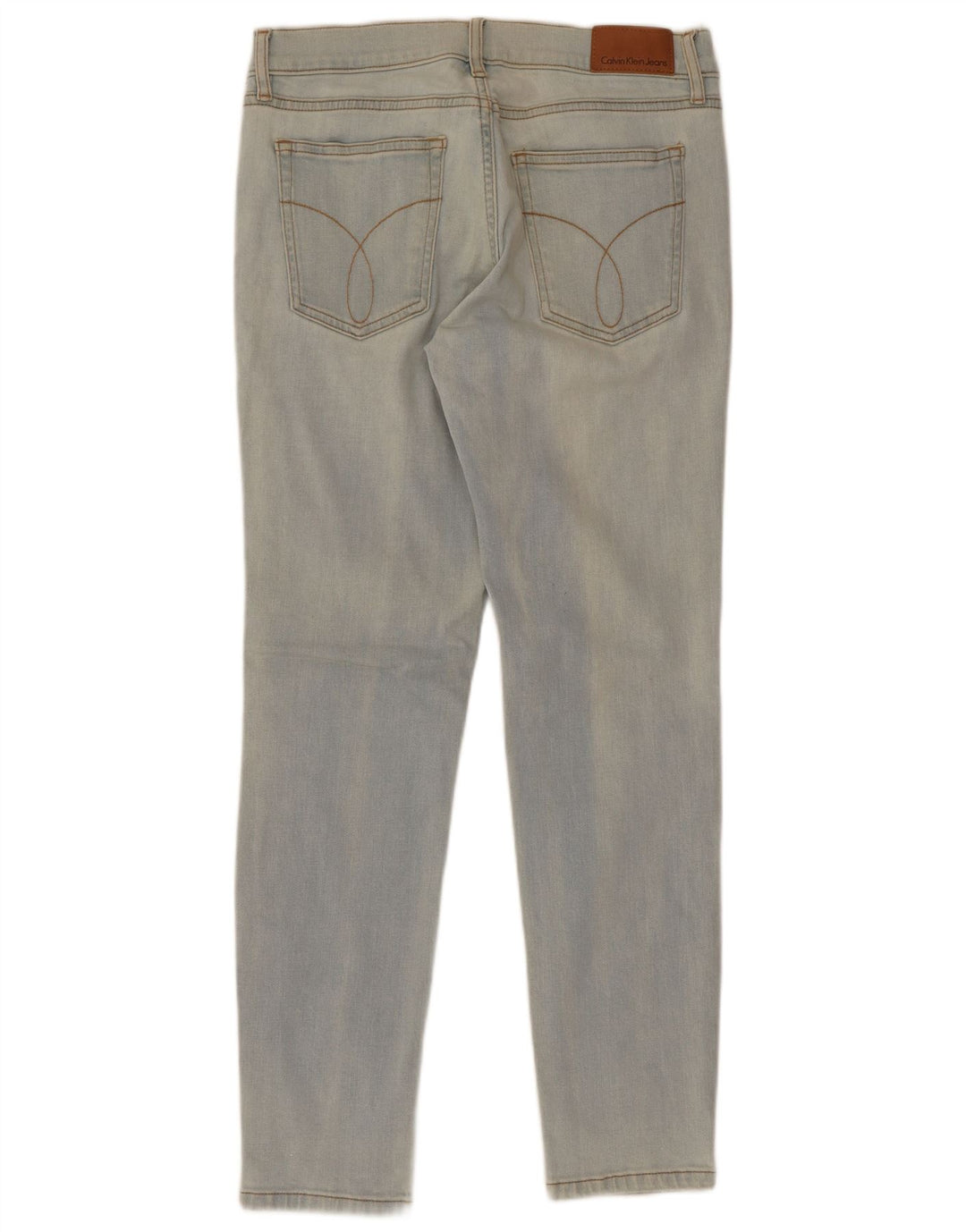Blugi slim pentru femei Calvin Klein W27 L26 Albastru