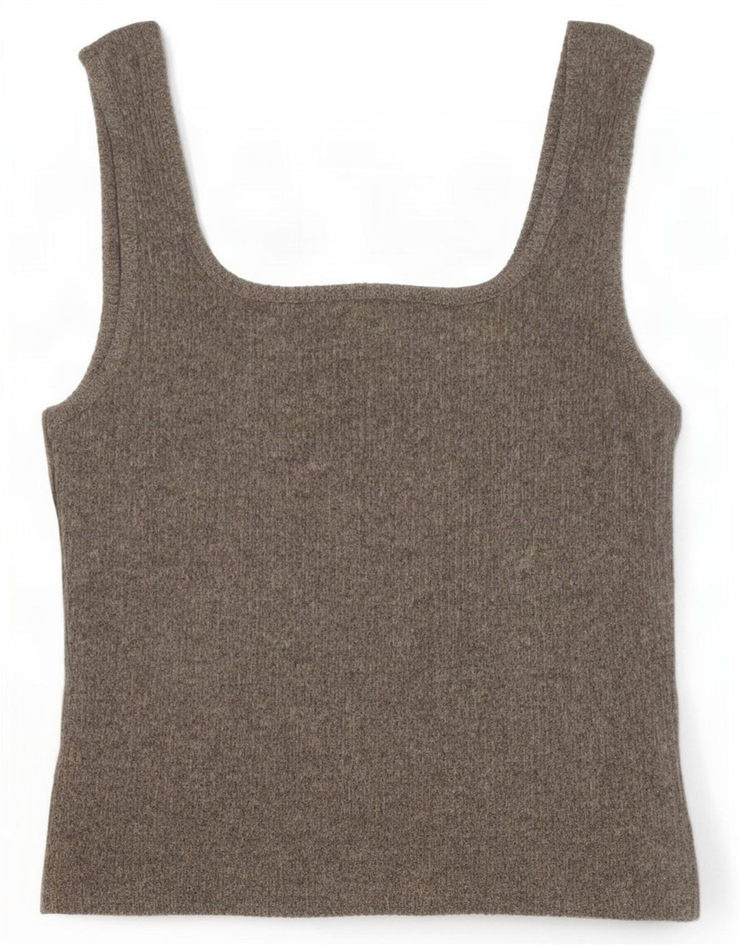 Topshop pentru femei Crop Knit Cami Top UK 12 Medium Gri
