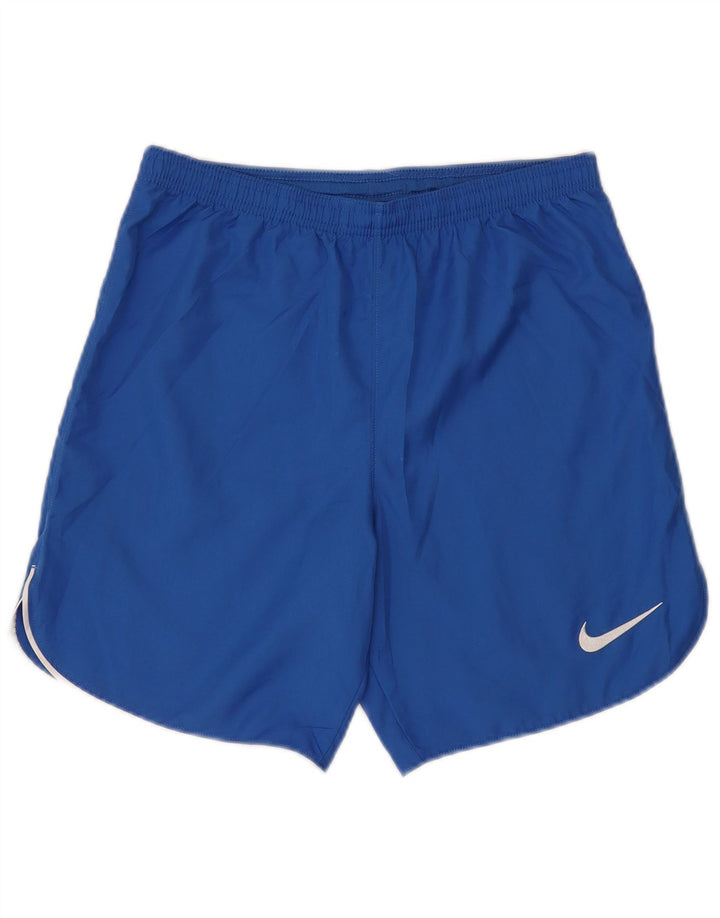 Pantaloni scurți sport Nike Dri Fit Slim Fit pentru bărbați, poliester albastru mic