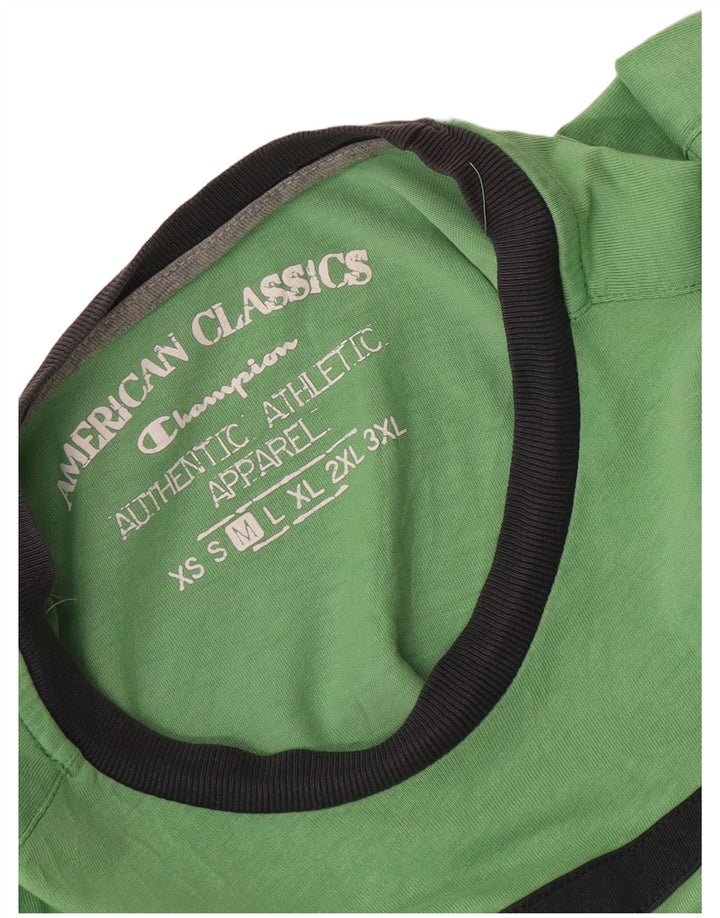 Tricou pentru bărbați Champion Top Medium Green Colorblock