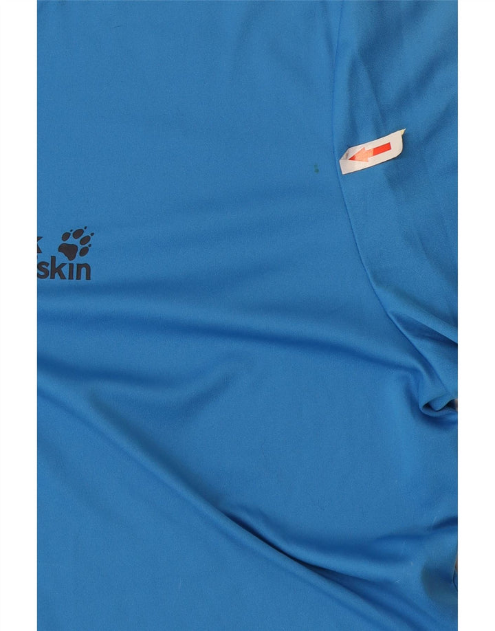Tricou Jack Wolfskin pentru bărbați Top UK 38 Small Blue Poliester