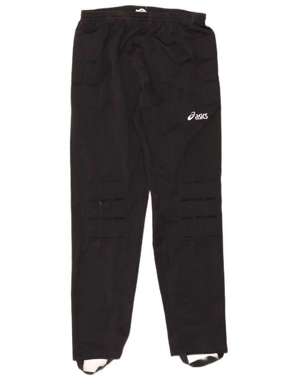 Asics Mens Stirrup Tracksuit Trousers Large  Black Polyester