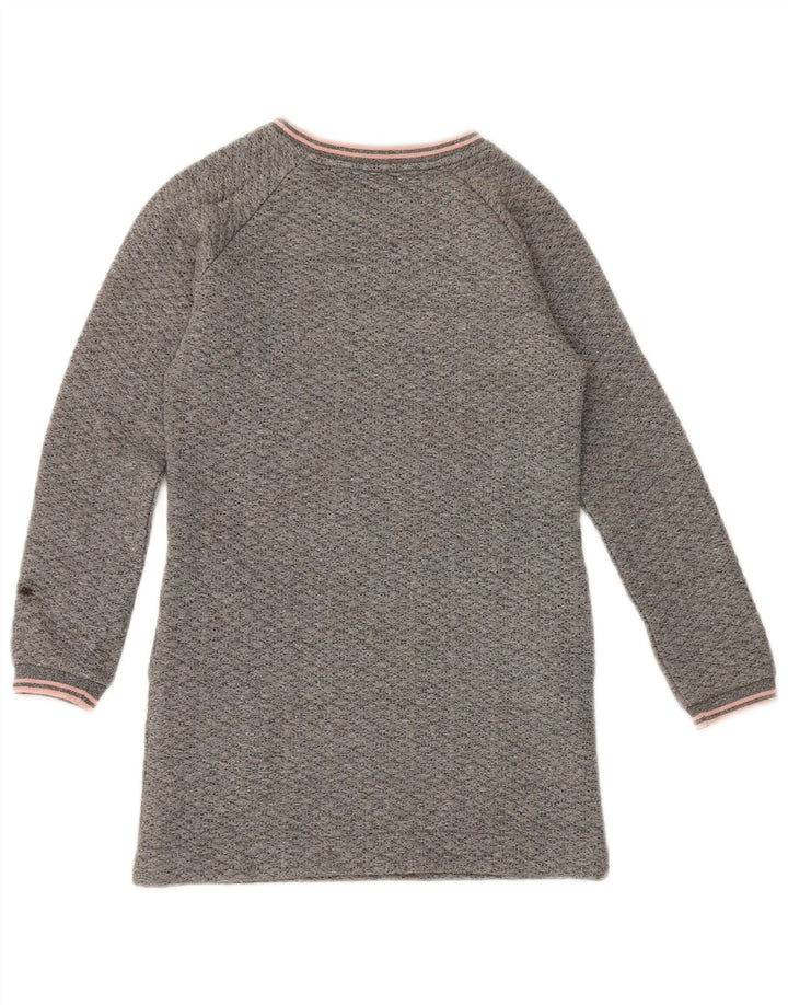 Woolrich Rochie Jumper Fete 9-10 Ani Gri Pete Poliester