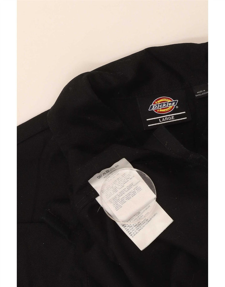 Cămașă cu mânecă scurtă pentru femei Dickies UK 16 Poliester negru mare