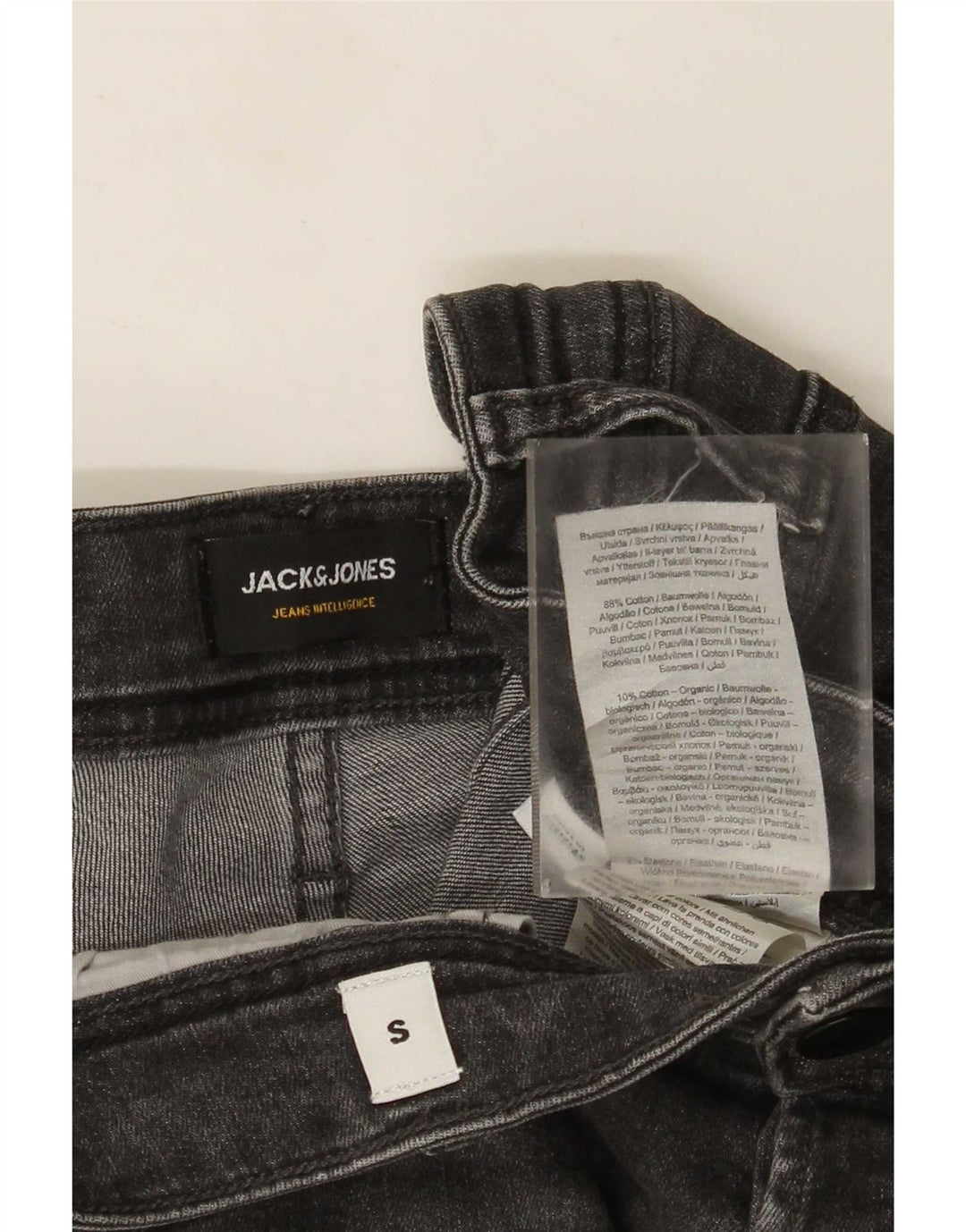 Jack & Jones Pantaloni scurți din denim pentru bărbați mici W29 gri