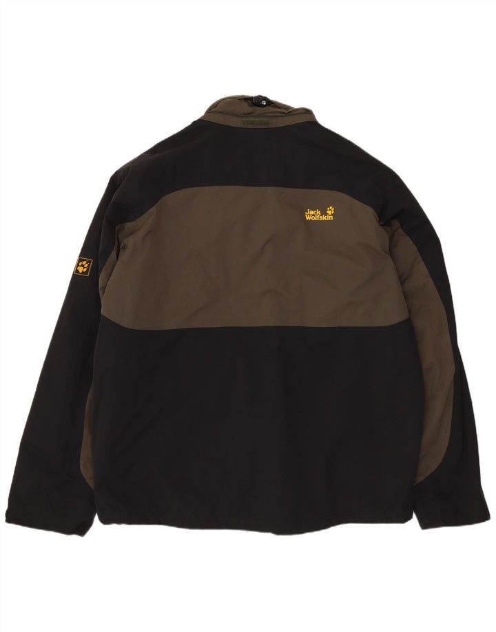 JACK WOLFSKIN Jachetă de vânt pentru bărbați Marea Britanie 40/42, mare, bleumarin, bloc de culoare