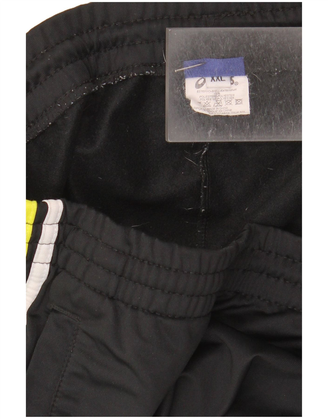 Pantaloni de trening Asics pentru bărbați 2XL poliester negru