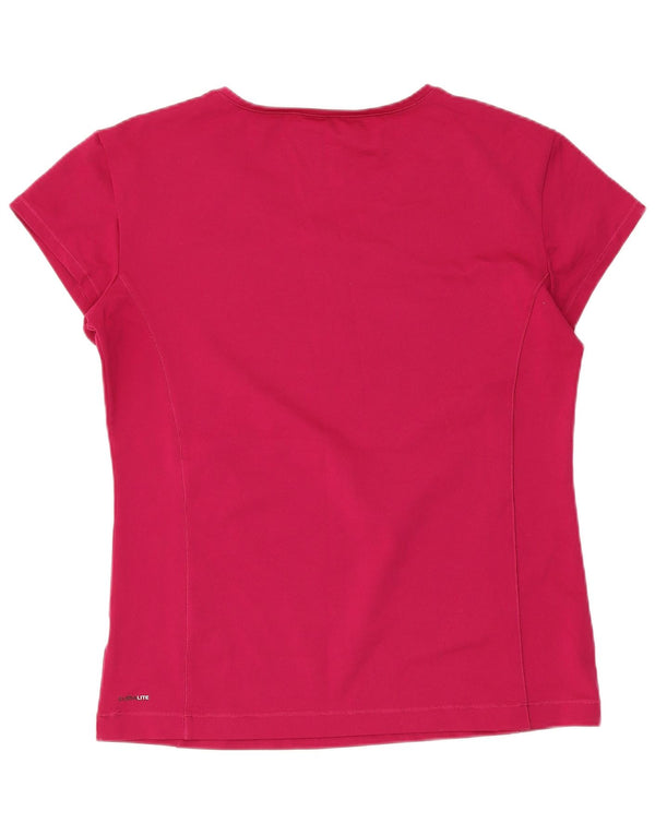 Adidas Womens Climalite T-Shirt Top UK 22 3XL Pink