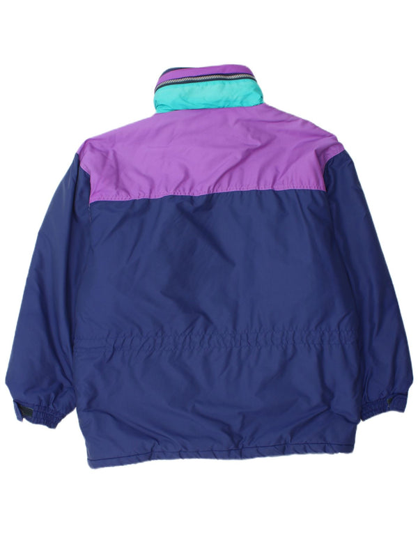 Jachetă de schi cu glugă pentru bărbați Astrolabio UK 38 Medium Bleumarin Colorblock