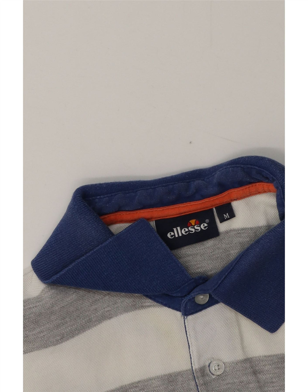 Tricou polo rugby pentru bărbați ELLESSE, gri mediu în dungi