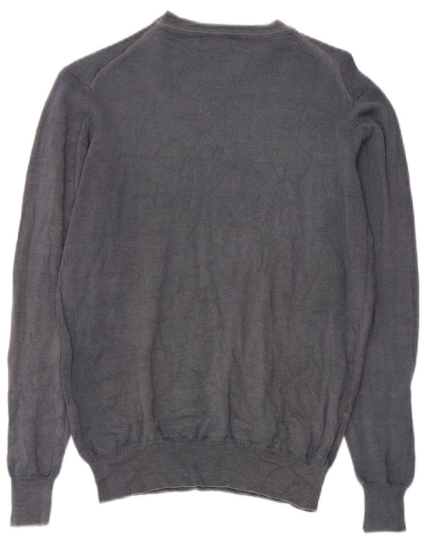 Pulover pentru femei Liu Jo cu decolteu triplu UK 22 3XL Lână gri