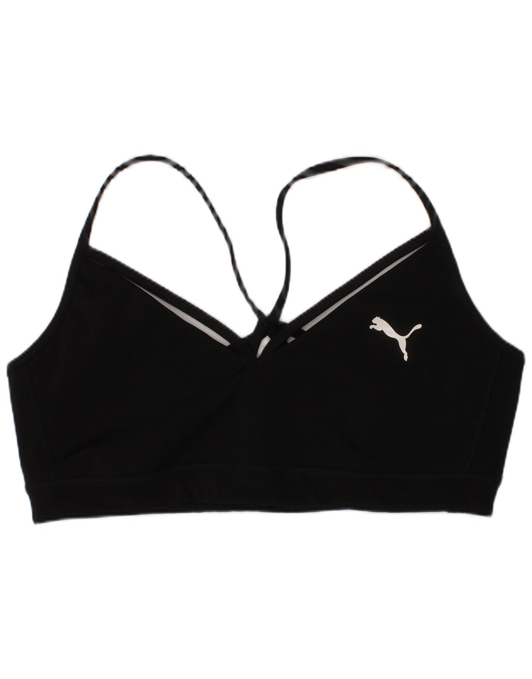 Sutien sport Puma pentru femei, mare, negru, poliester sport