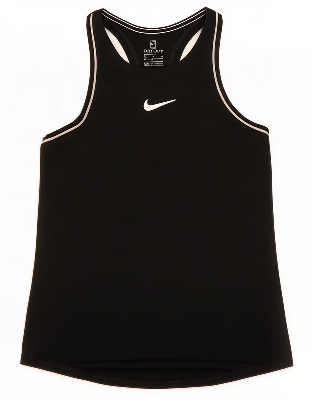 Vesta Nike Dri Fit Fete Top 10-11 ani Poliester negru mediu