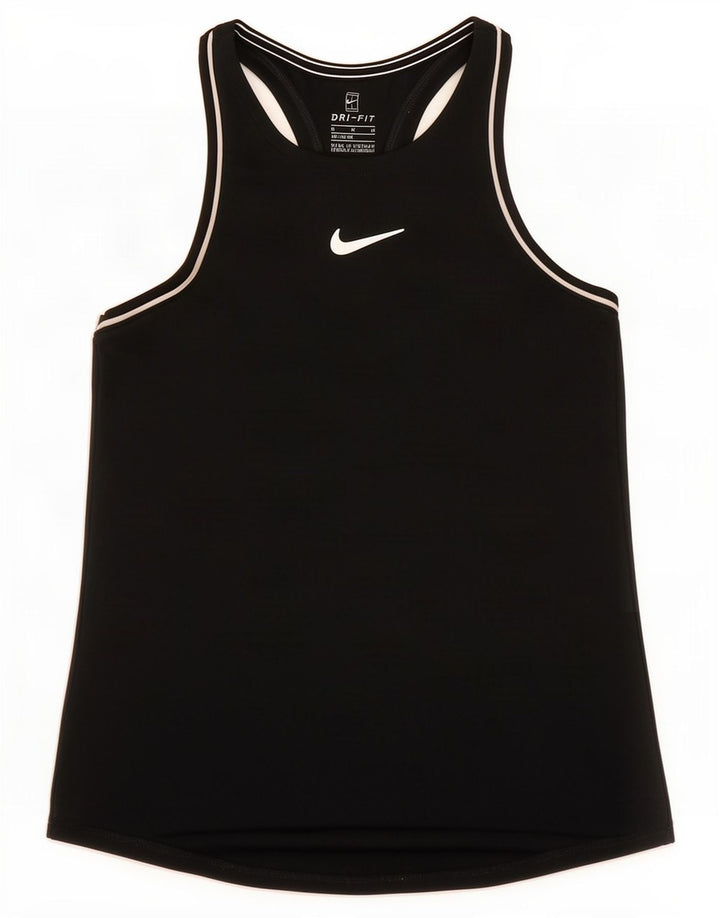 Vesta Nike Dri Fit Fete Top 10-11 ani Poliester negru mediu