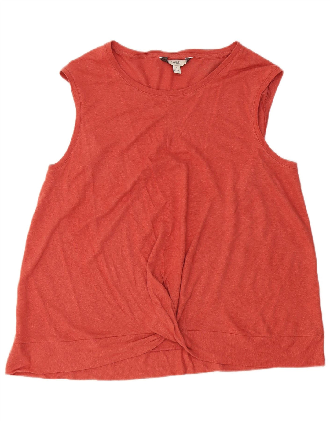 Vestă pentru femei Marks & Spencer UK 16 Large Maroon Linen