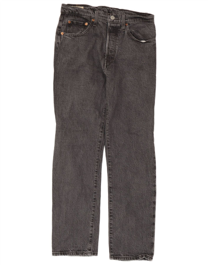 Blugi drepti pentru bărbați Levi's 501 W27 L28 bumbac gri