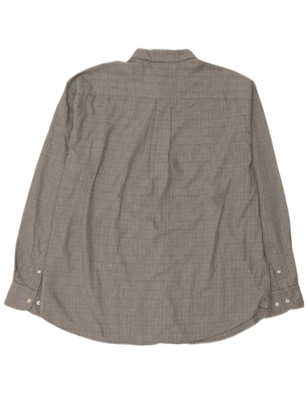 Cămașă pentru bărbați DOCKERS Stain Defender XL, bumbac cu carouri gri