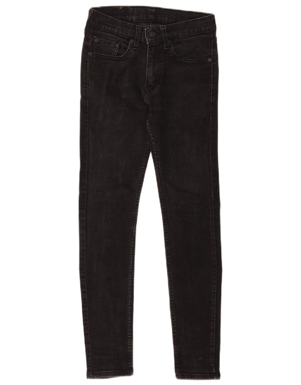 Blugi Levi's 519 Hi-ball Super Skinny W28 L28 bumbac negru