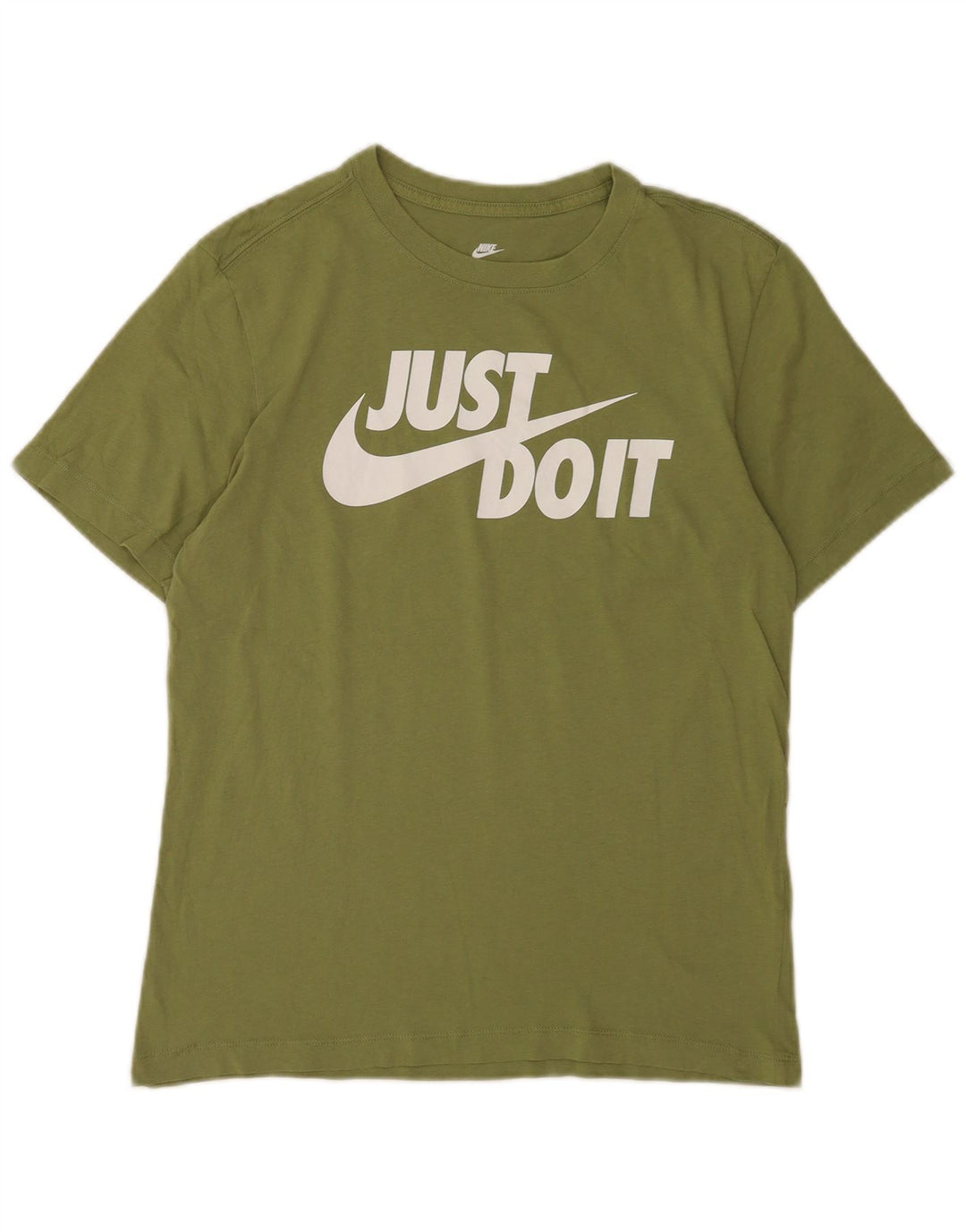 Tricou grafic Nike pentru bărbați Top mic din bumbac verde