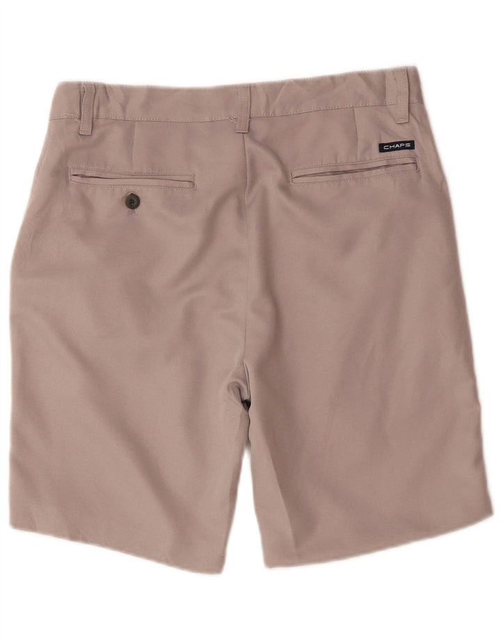 Pantaloni scurți chino pentru bărbați Chaps W30, poliester, gri mediu