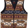 Gilet pentru bărbați Master Fleece UK 42 XL Poliester geometric multicolor