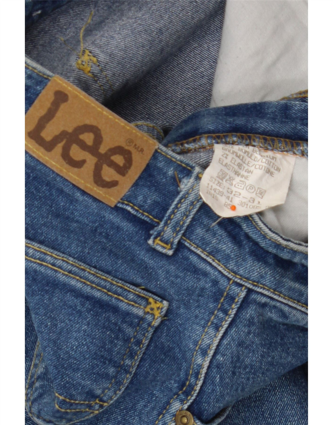 Blugi skinny LEE pentru femei cu talie înaltă W32 L31 bumbac albastru