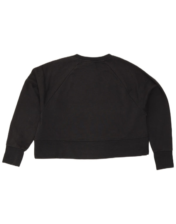 Pulover pentru femei Nike Oversized Crop Graphic Pulover UK 10 Mic Negru