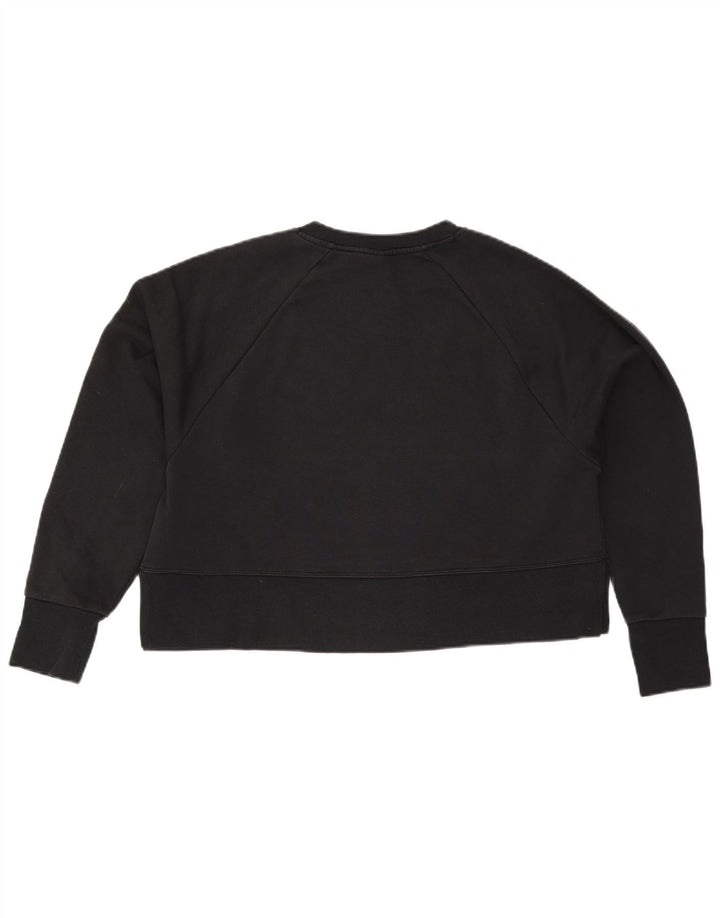 Pulover pentru femei Nike Oversized Crop Graphic Pulover UK 10 Mic Negru