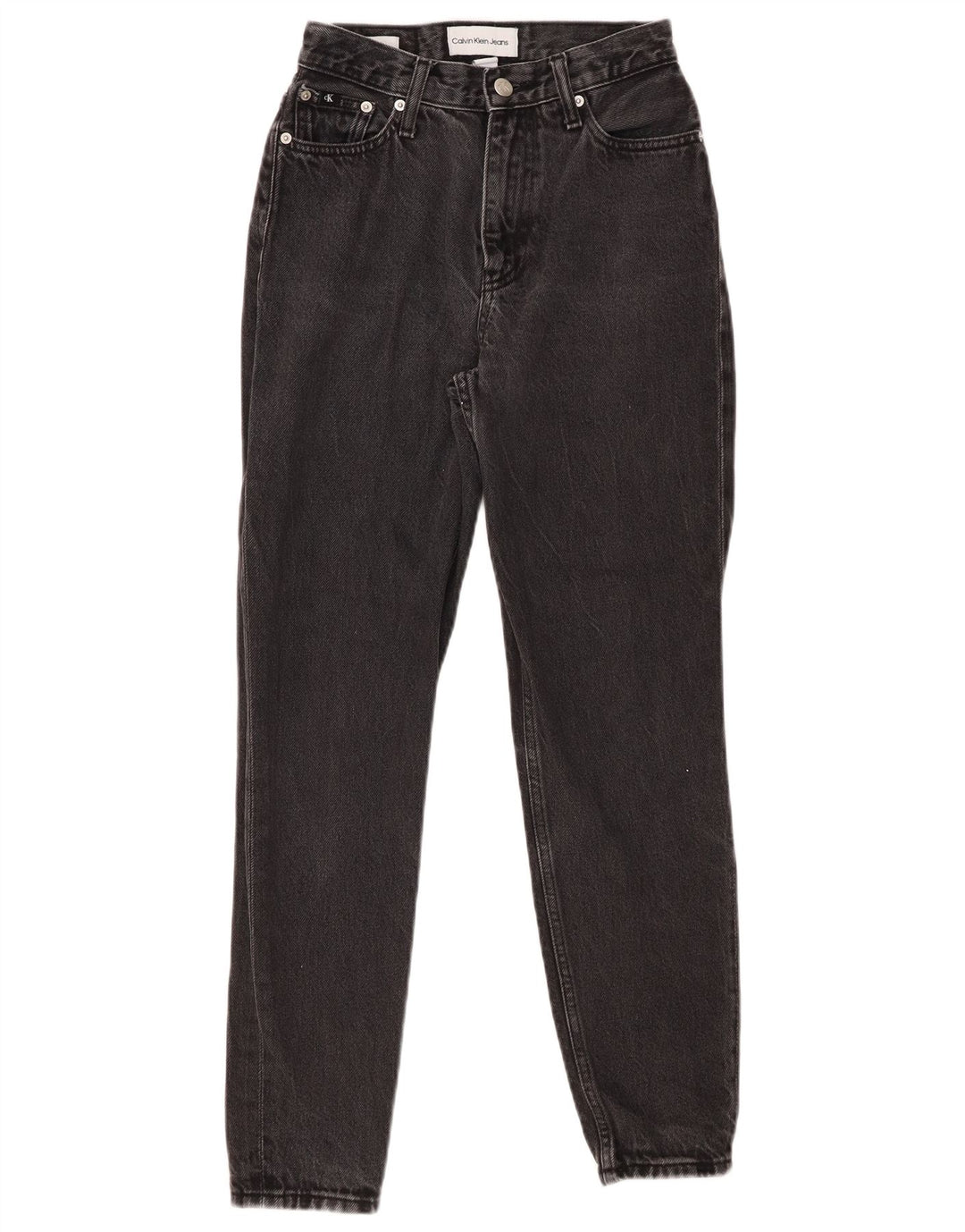 Blugi slim pentru femei CALVIN KLEIN W25 L27 bumbac negru