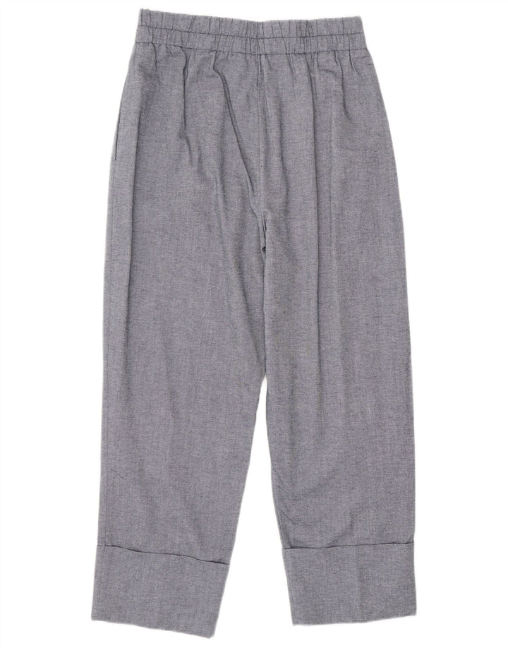 Pantaloni Chino Drepți ZARA Femei L28 L25 Bumbac Albastru