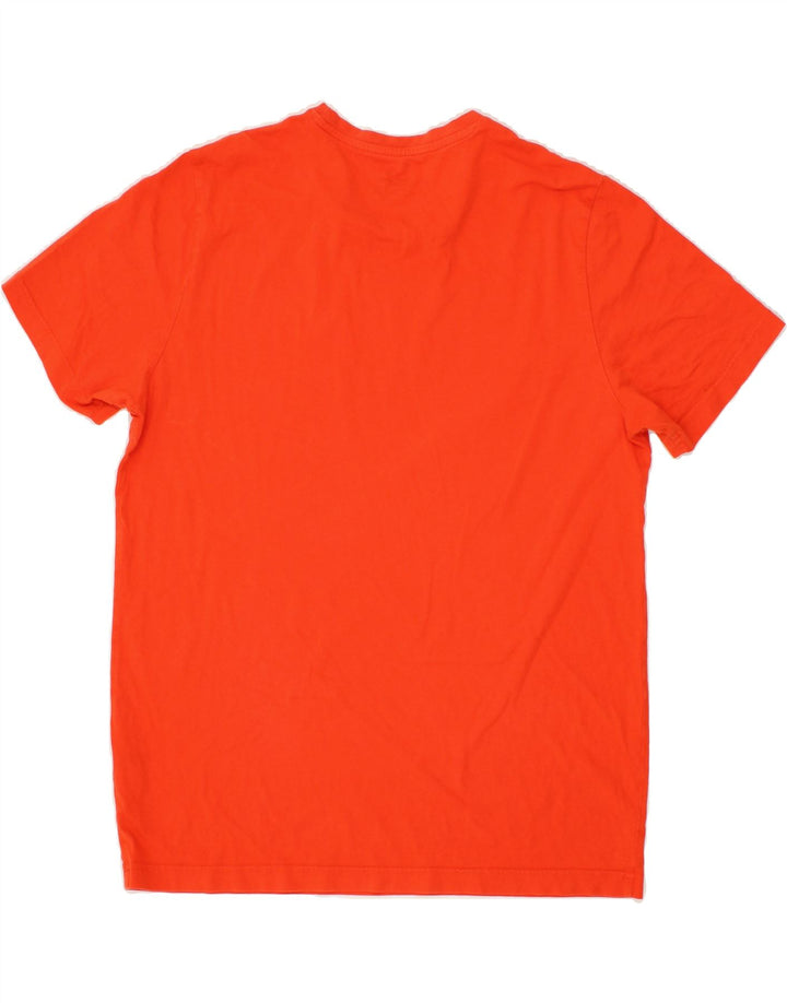 PUMA Mens Graphic T-Shirt Top Large Orange Vintage Puma and Second-Hand Puma from Messina Hembry 