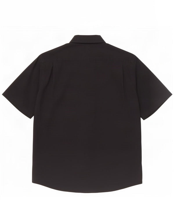 Cămașă cu mânecă scurtă pentru bărbați Wrangler, bumbac negru XL
