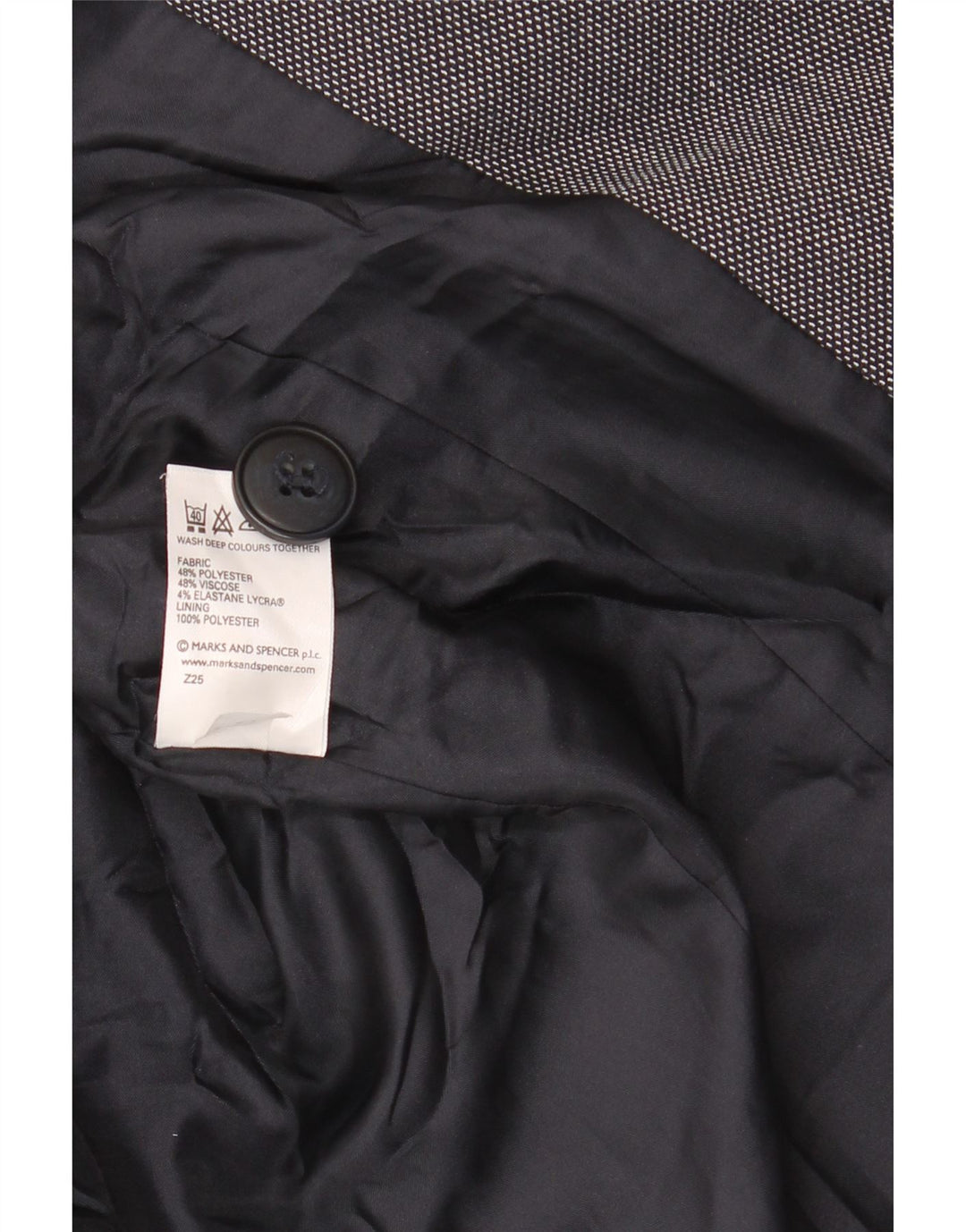 Marks & Spencer jachetă standard pentru femei UK 16 mare bleumarin
