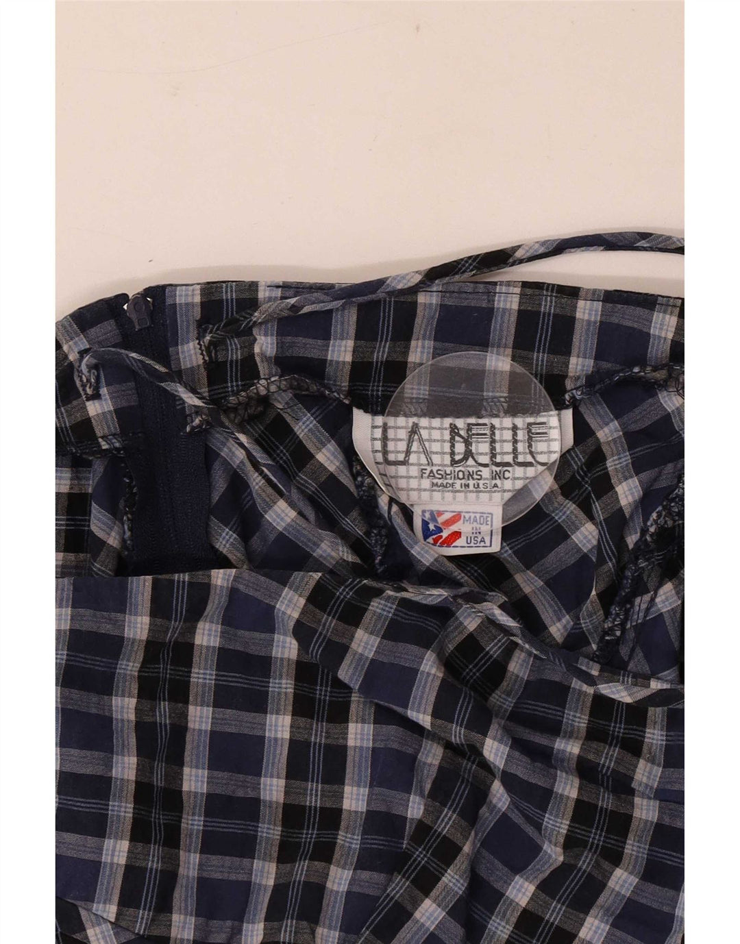 Rochie de soare pentru femei La Belle UK 8 Small Blue Check