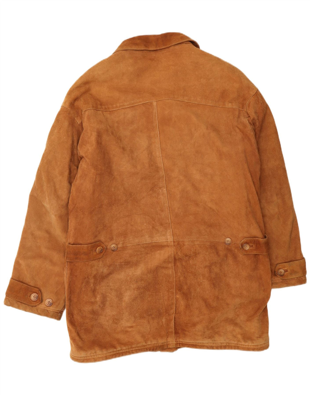 Jachetă de piele intoarsa pentru barbati VINTAGE IT 52 XL din piele bej