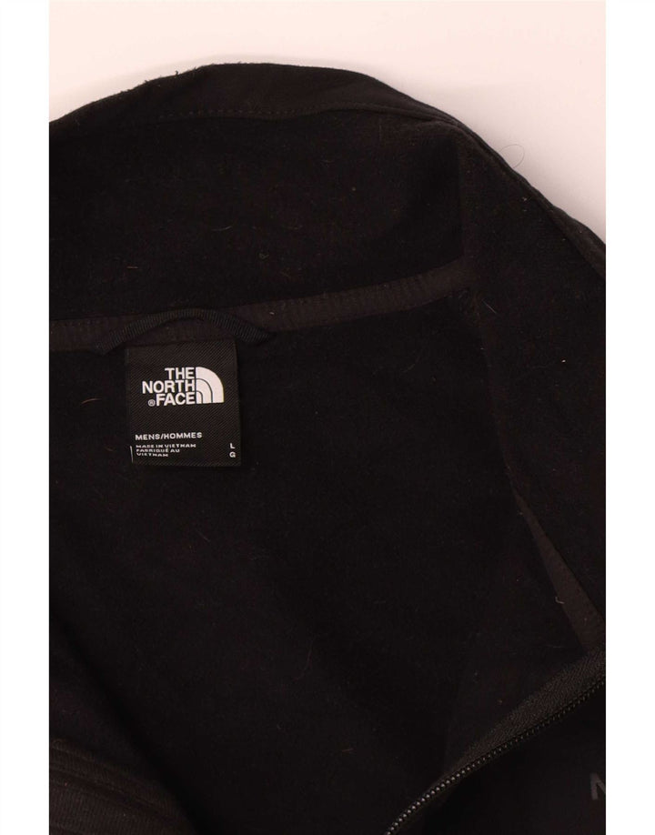 The North Face Mens Trening Top Jacket Large Black Polyester