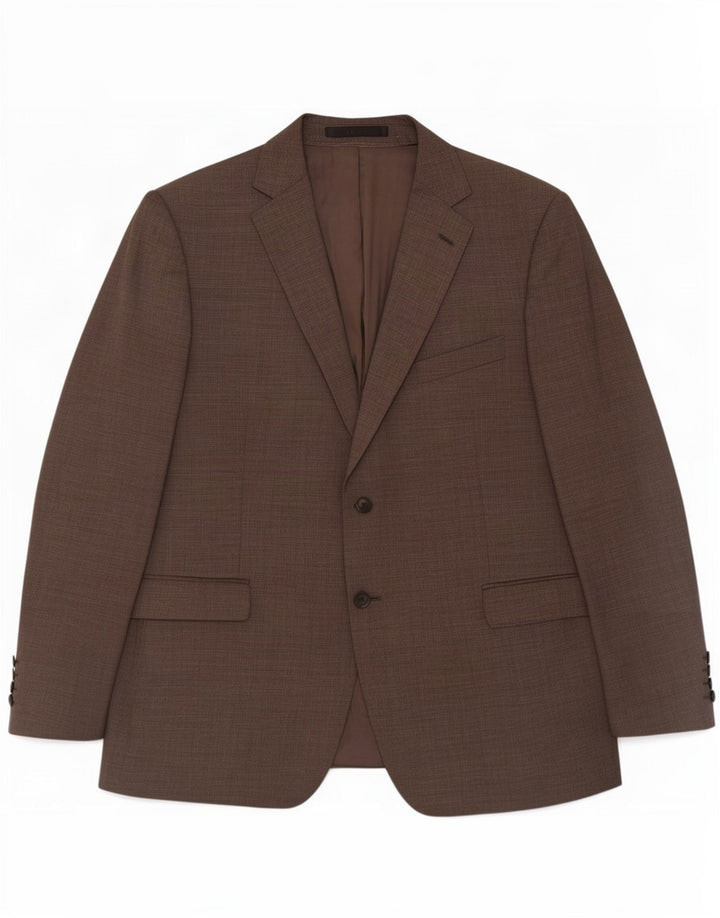 Marks & Spencer jachetă pentru bărbați cu 2 nasturi, UK 46 XL, lână gri