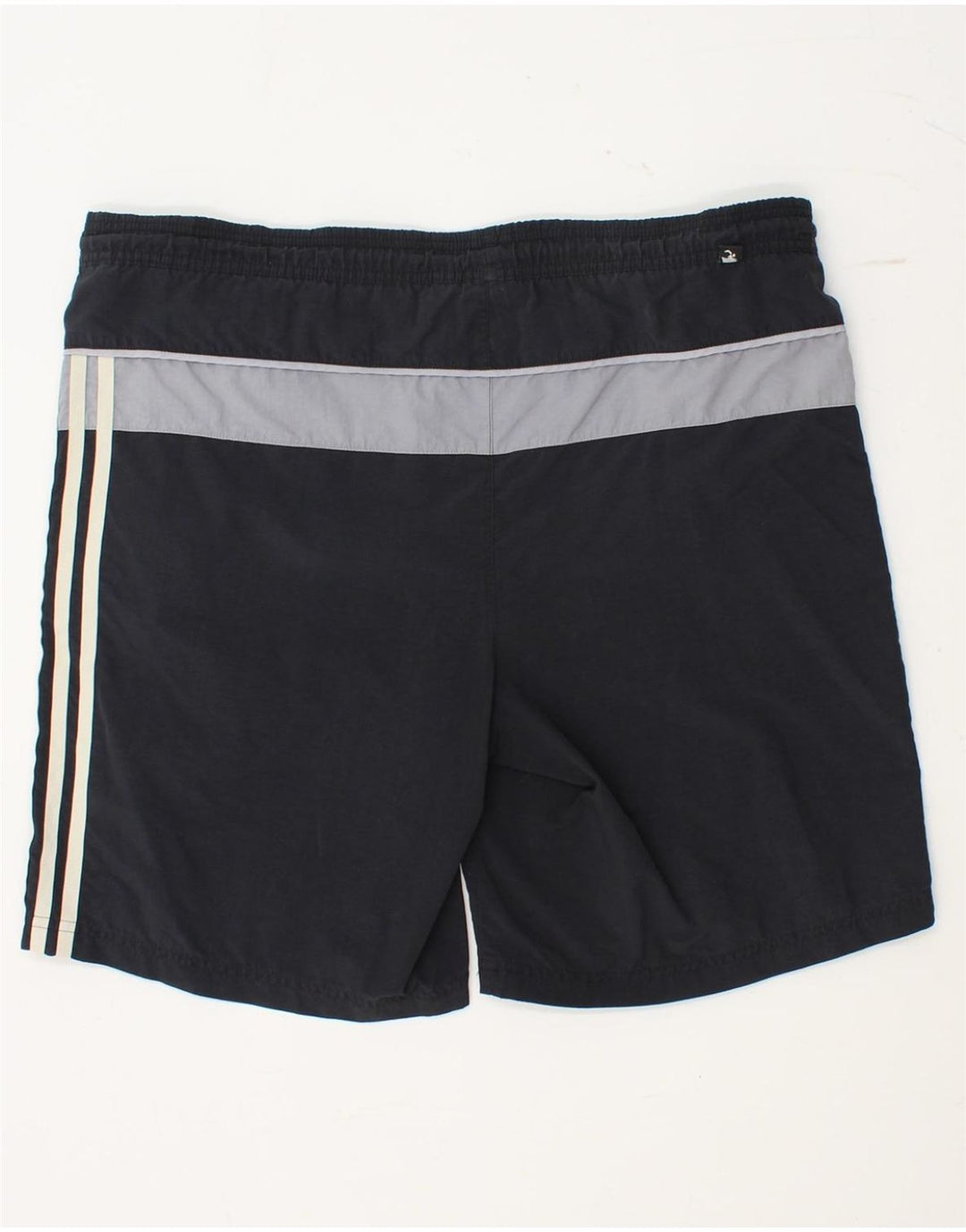 Pantaloni scurți de înot Adidas pentru bărbați, medii, bleumarin, poliamidă color bloc