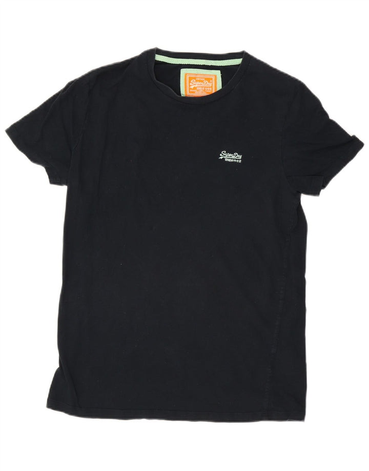 Tricou Superdry pentru bărbați Top mare din bumbac bleumarin