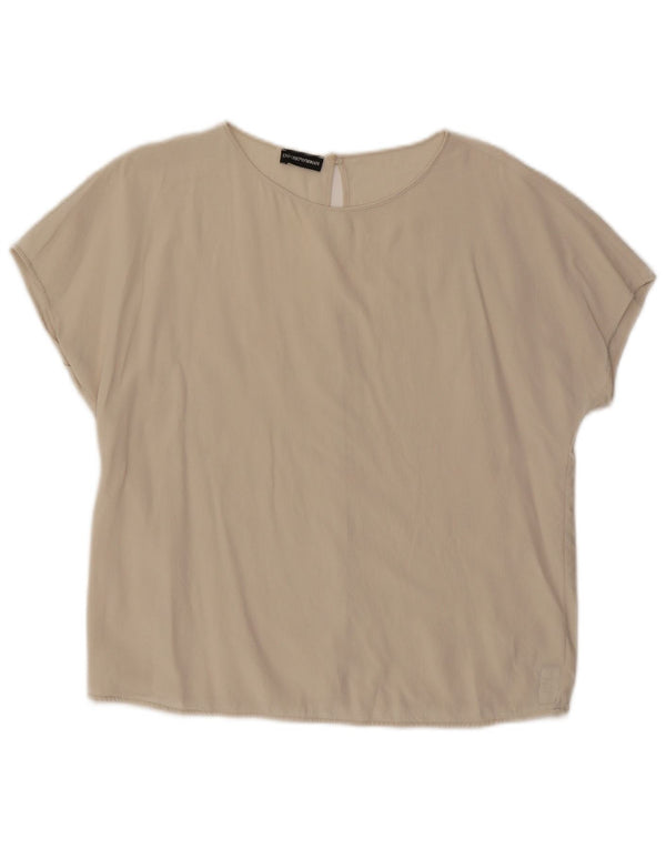 Bluză pentru femei Emporio Armani Top UK 14 Large Off White