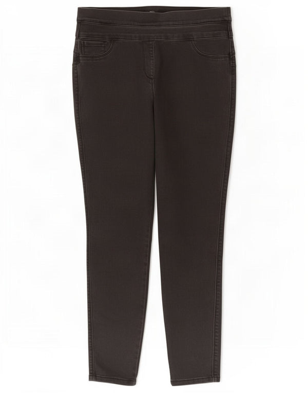Blugi jegging pentru femei M&Co UK 14 Medium W30 L29 Bumbac negru