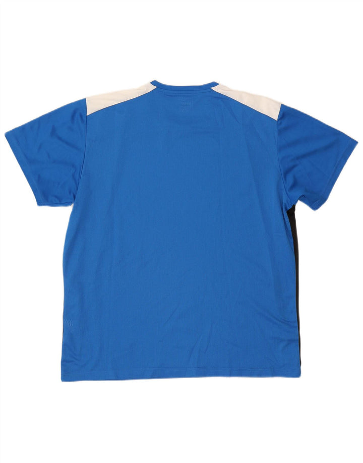 Tricou pentru bărbați Puma Top XL Blue Colorblock